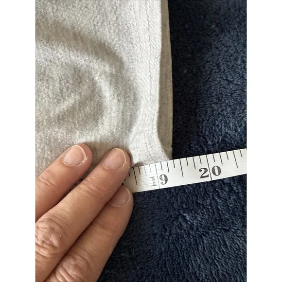 Just Breathe Front Lace Up Tee Shirt Women's Size Large - Picture 8 of 8